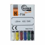فایل دستی K طول 25 - Thomas